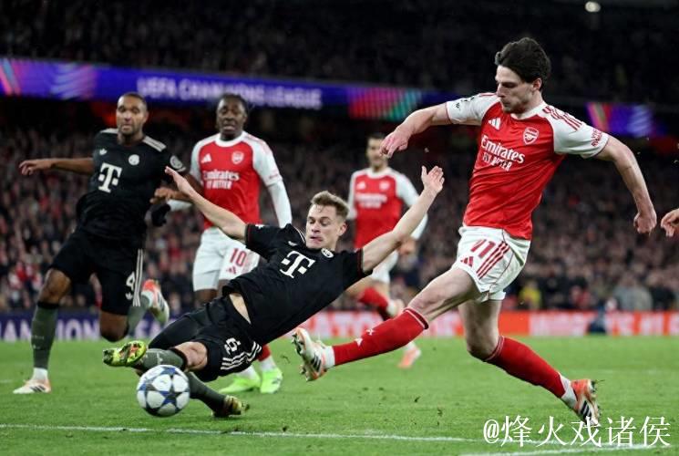 就差冠军！枪手十年首胜拜仁领跑欧冠，教授之后